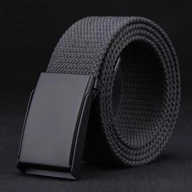 

JEVI Men s Casual Braided Canvas Belt 120CM