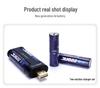 Juji Mai 3000mAh AA 1.5V Rechargeable Lithium Battery Pack for KTV Microphones
