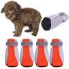 4Pcs Anti-slip Pet Dog Shoes Soft-sole Pet Footwear Cute Pet Sandals  Summer