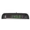 Tragbare Solar-Autodigital-LCD-Uhr & Temperaturanzeige Auto-Armaturenbrett-Uhren Hintergrundbeleuchtung Elektronischer Bildschirm Temperaturuhr