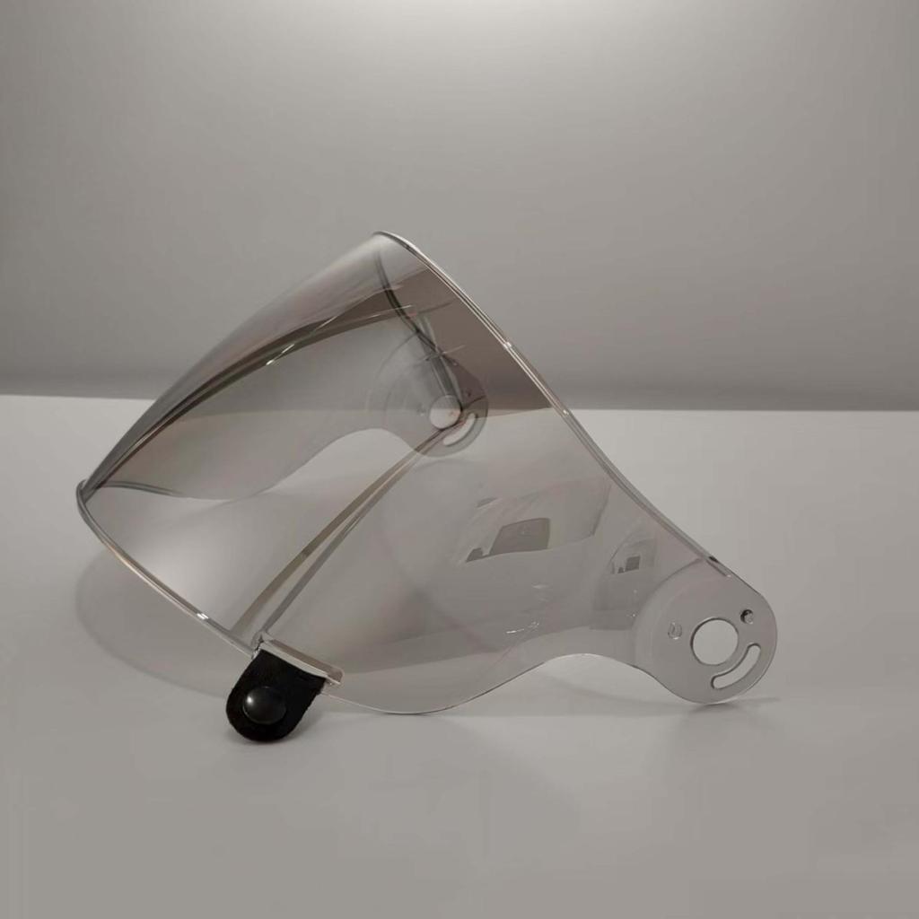 Fits BELL Retro Motorcycle Helmet Bullitt Flat Visor with Aurora Electroplating for Day and Night Use.