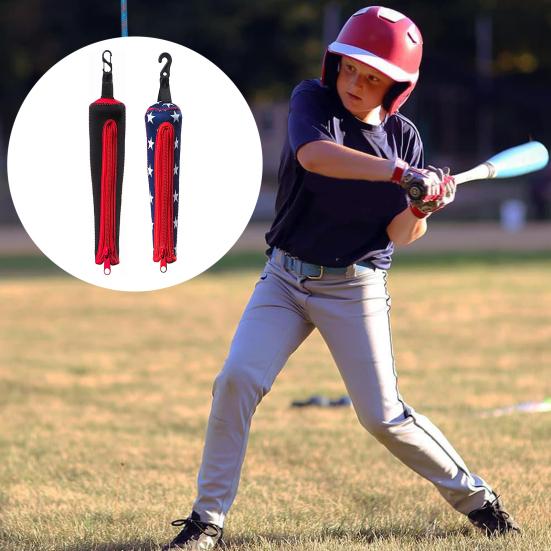 Baseball Handle Cover with Hook for Zippered Bat Handle Sleeve Hanging On Fence Bat