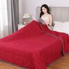 Couette d'été en coton lavable à l'eau avec teinture active pour chambre à coucher et dortoir
