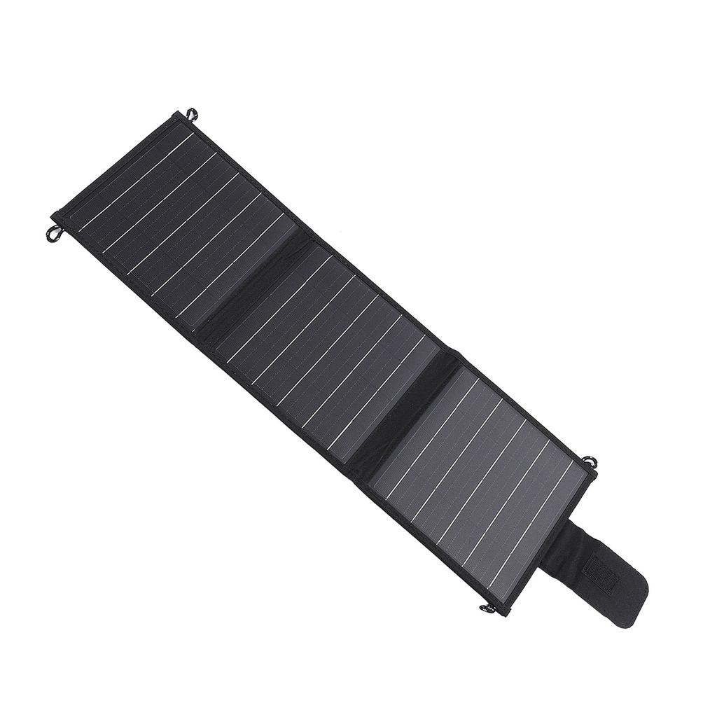 15W 5V Solar Panel Monocrystalline Silicon 3 Folds Portable Solar Panel Charger USB Tyep C Dual