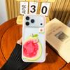 Summer Cartoon Fruit Rotating Phone Case for Apple 17ProMax - Durian & Guava Design