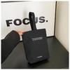 Ins Simple Handbag Thermos Cup Pouch Portable Canvas Water Bottle Cover Phone Bags Outing Carrier Coffee Cup Bag Cover