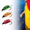 Artificial Ladybug Fly Floating Handmade for Outdoor River Fishing