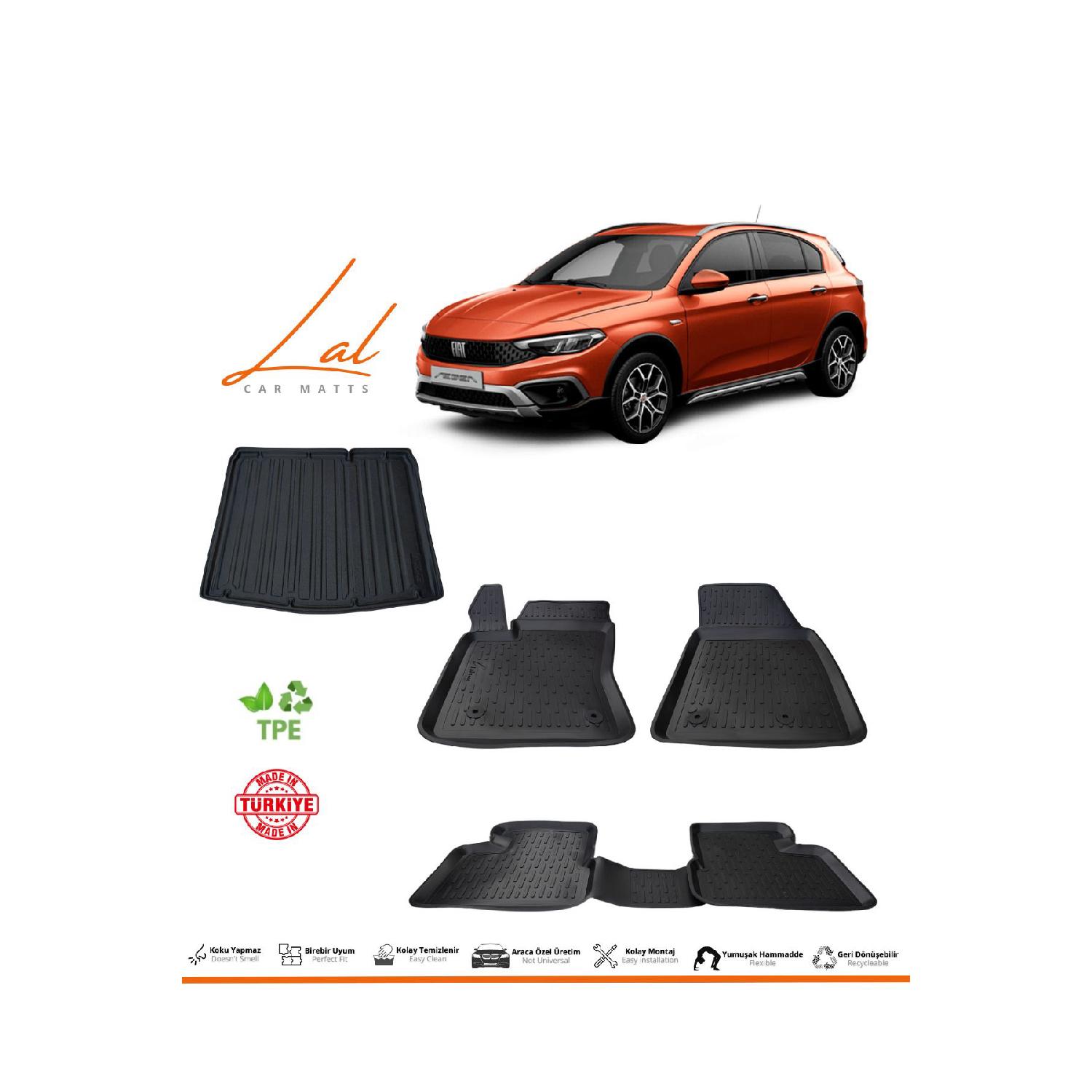 

Fiat Egea Cross Compatible 3d Pool Mat Luggage Pool Set