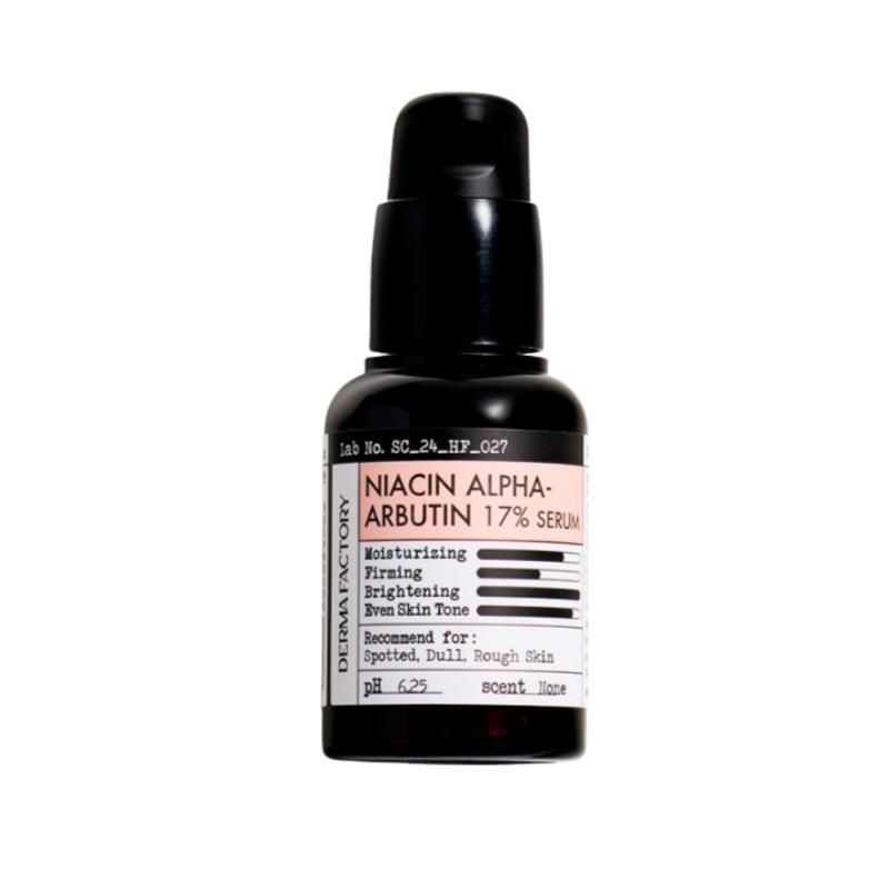 Derma Factory Niacin Alpha-Arbutin 17% Serum 30ml