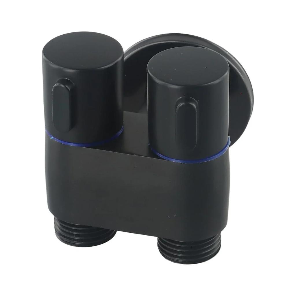 Convenient Dual Socket Double Control Washing Machine Faucet G12 1 In Two Out Suitable for Bathroom Toilet Bidet Sprayer