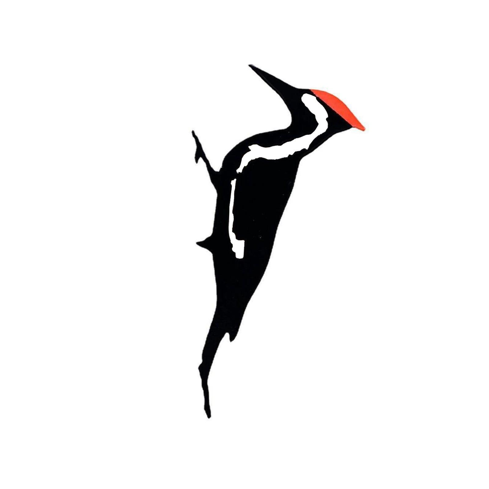 

Unique Metal Woodpecker Silhouette Wall Art -resistant Outdoor Decor, Perfect For Garden Decoration One Size