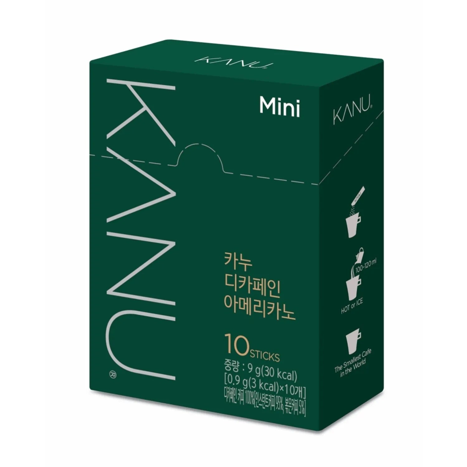 KANU Decaf Americano Mini 9g (10 Sticks) 9g