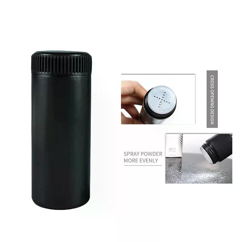 Flacone di Borotalco da 60/100ml Dispenser di Cipria Cosmetica Ricaricabile Contenitore in Plastica per Polveri Vasi Vuoti Flaconi