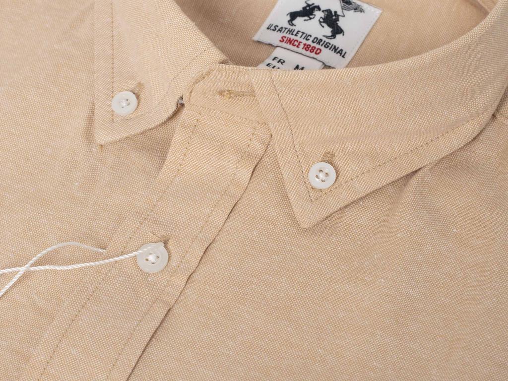MEN'S SHIRT 88896 BEIGE XL