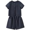 Hacikis Kids' Indigo Tencel Summer Wear