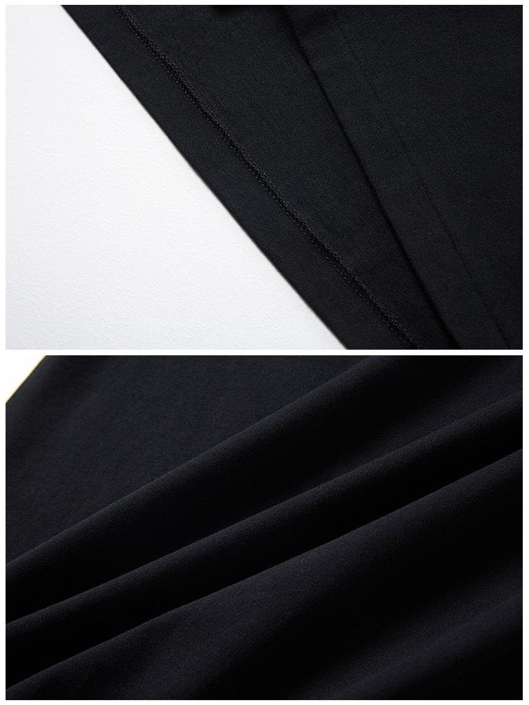 Men's Malaysia Logo Slim Fit Cotton T-shirt - Short Sleeve, Round Neck, Summer Business Wear