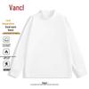 VANCL Men's Thermal Anti-bacterial Mock Neck Fleece Long Sleeve Baselayer T-Shirt
