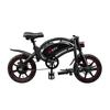 DYU D3F Electric Bicycle 14" Tire 250W Motor Mini City Electric Bike Top Speed 25Km/h Dual Disc Brakes 36V 10AH Foldable Black