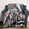 Customiz Name Personality Horror movies Blanket Soft &Warm Sofa Office Bed Travel Lunch Break Blanket, Gift Suitable All Seasons