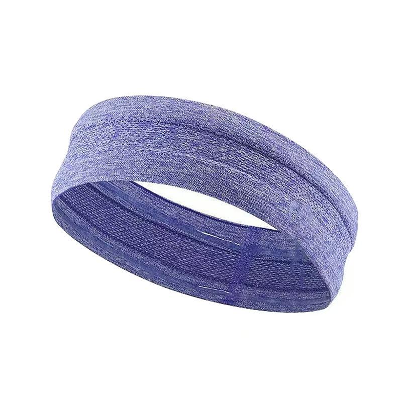 

Silicone Non-Slip Sports Headband: Sweat-Absorbing Forehead Protector for Running, Yoga, and Basketball.
