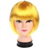Lady Wig Women's Short Straight Bangs Full Hair Wigs Cosplay Party Hair Bob Wig Multiple Color Synthetic Hair