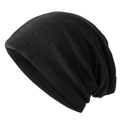 Priedušná šiltovka Unisex pruhovaná kapucňa na jar a na jeseň Teplý tenký turban a elegantný trendový klobúk