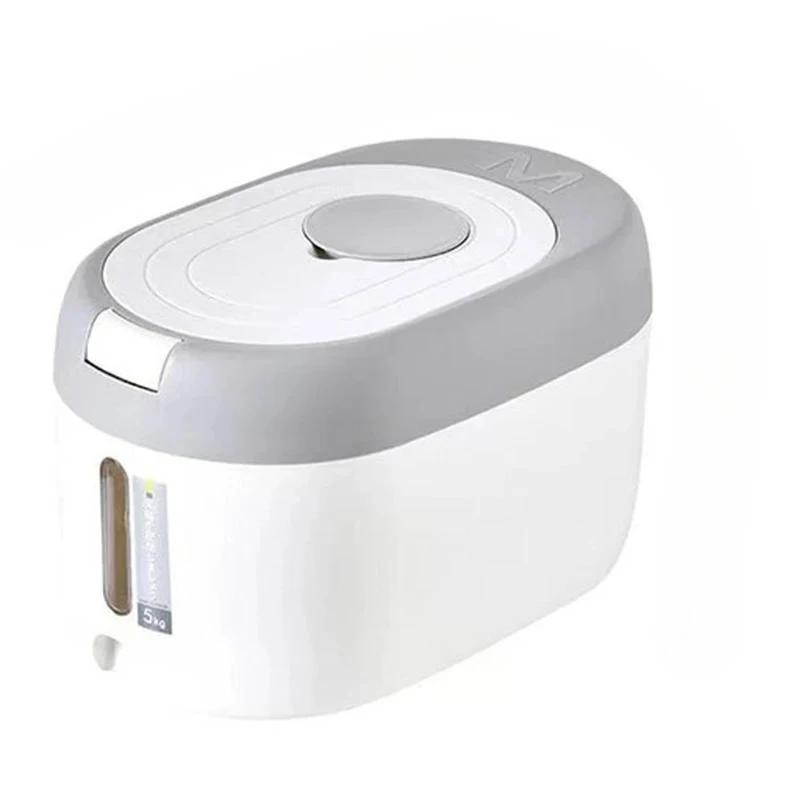 

XIAOGUI 5 кг/10 кг диспенсер для риса, кухонный органайзер и контейнер для хранения, домашняя коробка, банка для хлопьев, Botes Cocina Almacenaje Alimentos