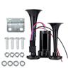 600DB Car Air Horn Super Loud 12V Auto Air Horn Double Tube Trumpet Air Horns
