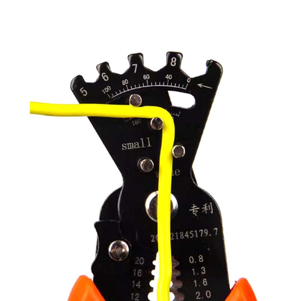 Multifunctional Wire Stripping Pliers, Industrial Grade Electrician Special Wire Bending Crimping Wire Peeling Cutting Pliers