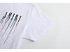 T-shirt z krótkim rękawem 'Gwieździste Niebo Graffiti' - Fajny i Stylowy High Street Strój dla Pary