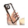 Simple electroplated space case, suitable for Apple 14ProMax mobile phone case, transparent iPhone13 anti-drop 12 protective case