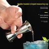 ZISIZ Stainless Steel Dual-Head Measuring Jigger