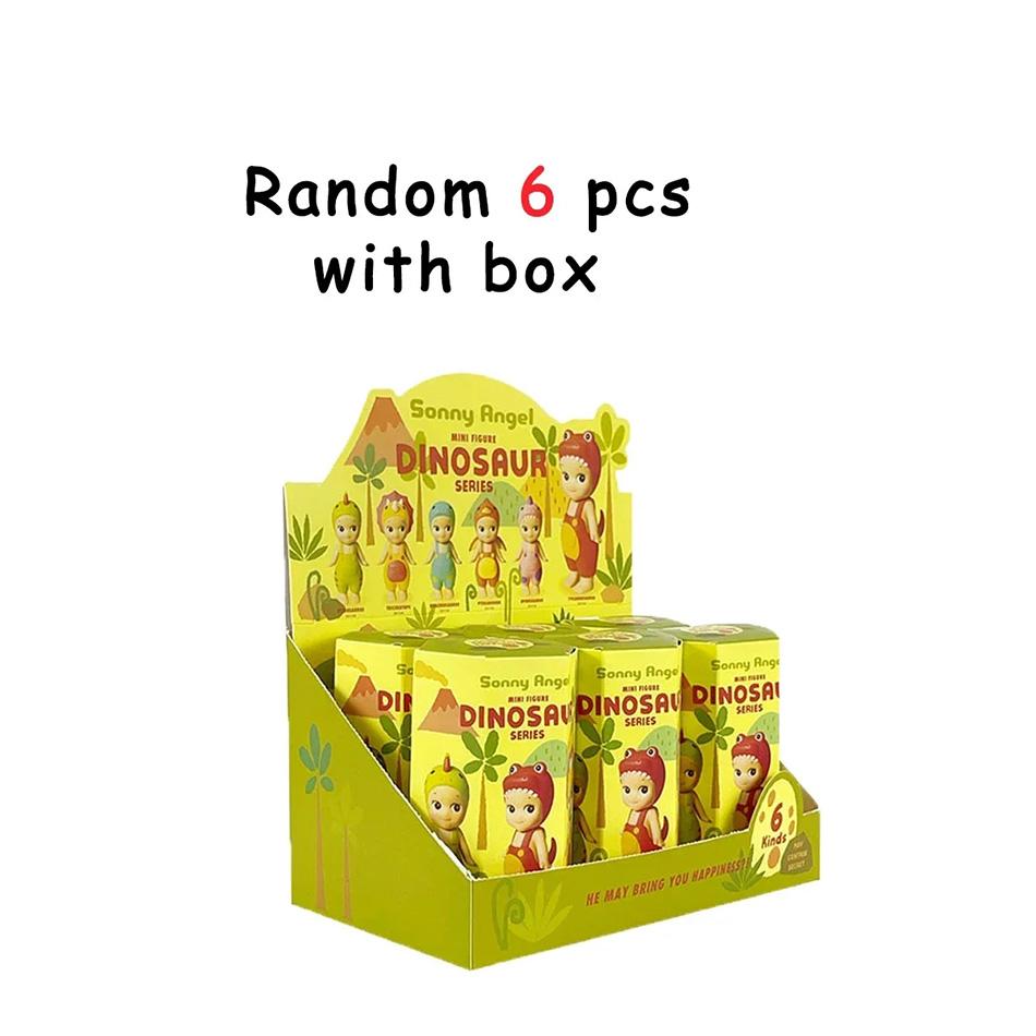 Blind Box Dinosaur Series Anime Figures Ornaments Seoul Strawberry Dolls Fans Children Christmas Gift Toys