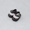 Doll Shoes - 20cm Cotton Lace Leather with Velcro for Celebrity Dolls, Milu Toy Figures & Outfit Accessories
