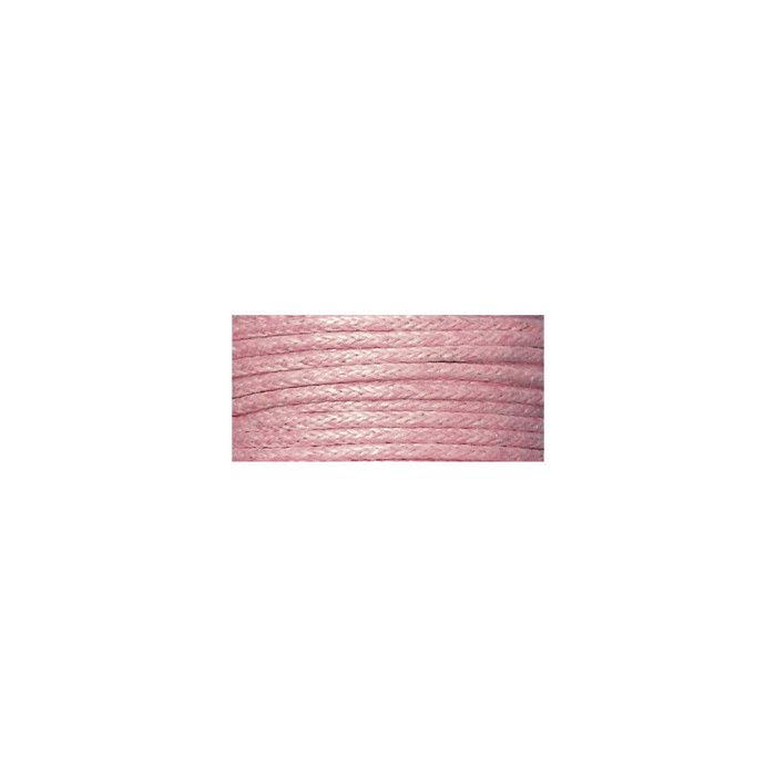 Cordon Rose clair Coton ciré Ø 1mm 20 m