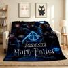 Custom Name Harry Potter Flannel Blanket Throw Blanket Soft Warm Sofa Bed home Decor Unique Gift