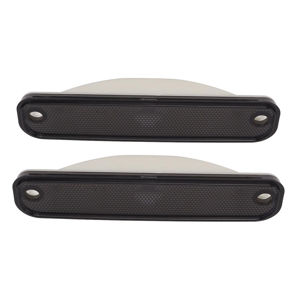 Pair Front Signal Side Marker Light Cover Lens 6270434 Replacement for Pickup Truck 1973‑1980
