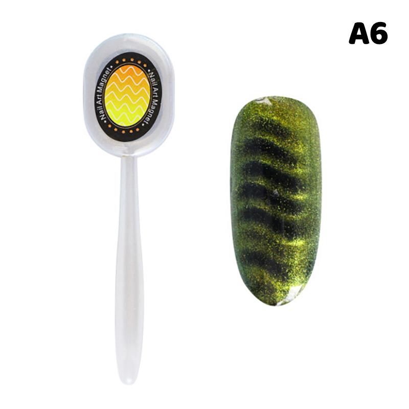 Магнит для ногтей Кошачий глаз Магнитный кубик Ногти Сильный Множественный узор Нейл-арт Для УФ-гель-лака Дизайн ногтей