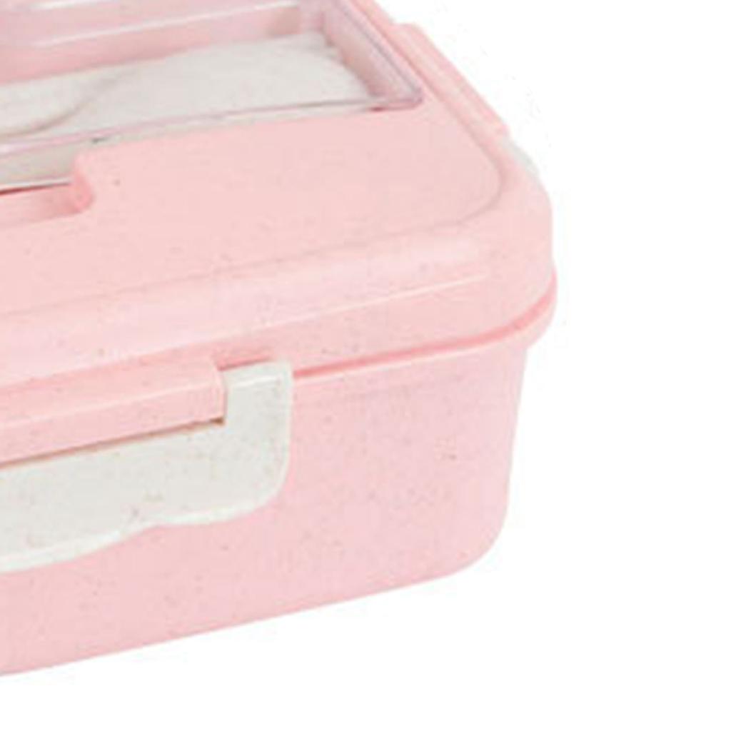 Lunch Box Compartmentalized Insulated Bento Box Reusable Food Storage Containers with Lid for Students Office Workers