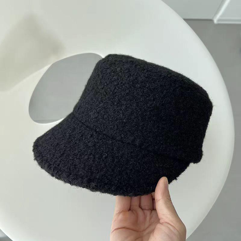 Streetwear Flat Top Wool Newsboy Hat For Fall And Winter Fashion Men Women