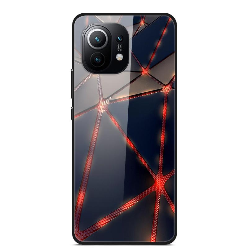 Luxury Cover Case for Xiaomi mi 11 Tempered Glass Cover for Xiaomi mi 11 Lite 5G NE Phone Case for Xiaomi Mi 11 mi11 Lite Coque