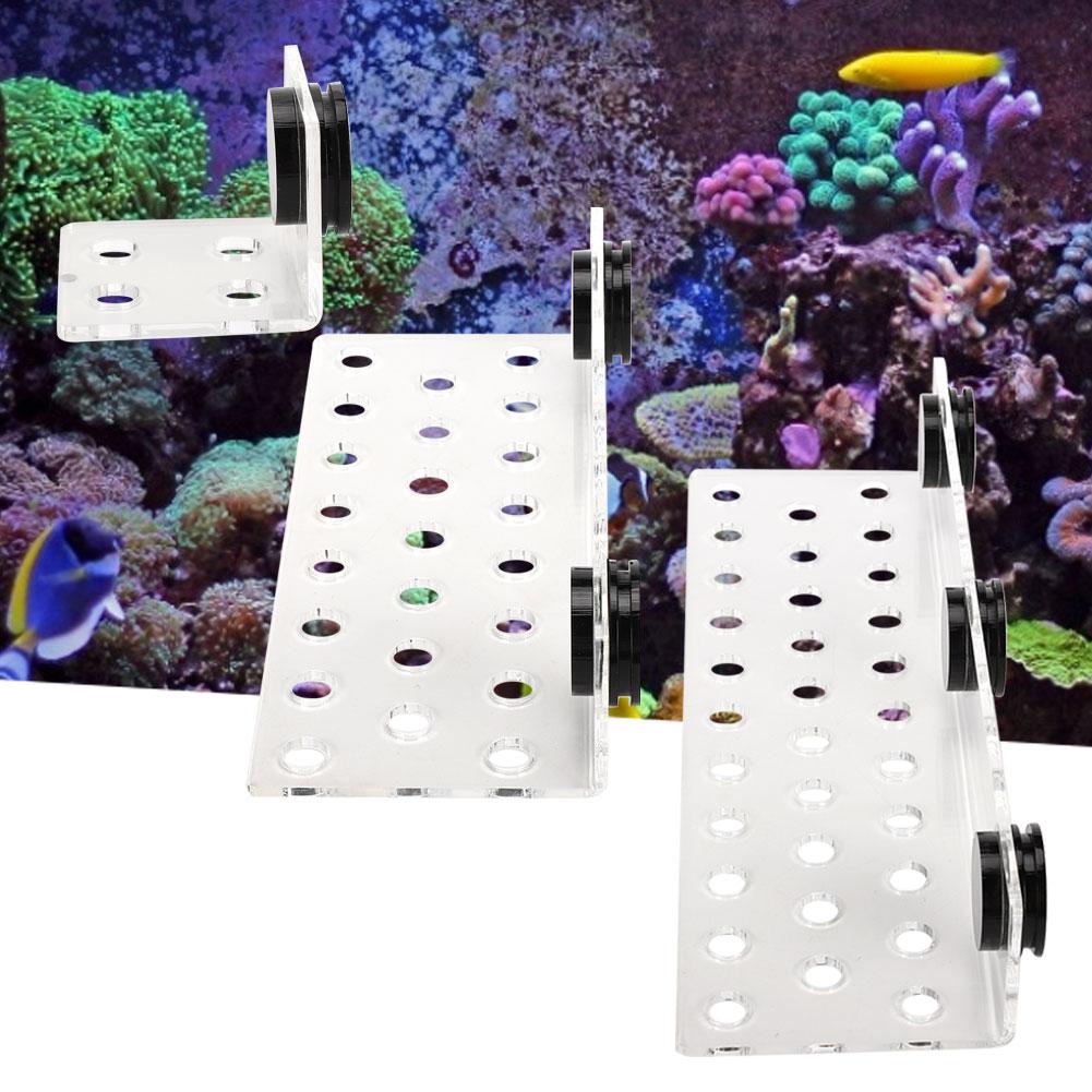 Acrylic Coral Rack Coral Rack Coral Bracket Aquarium Fish  Coral Rack Bracket Acrylic Strong Suction Coral Frag Rack Bracket