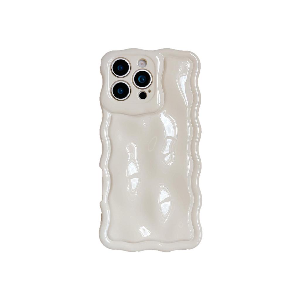 Custodia Morbida Macaron Colore Solido INS per iPhone 16 Pro Max/14/13 - Apple 17 Nuovo