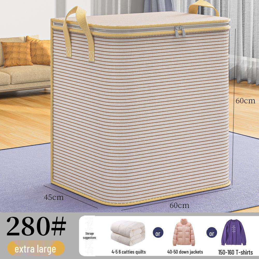 

Большой нетканый пылезащитный мешок для хранения одеяла и одежды XXXXL [65*55*70cm]