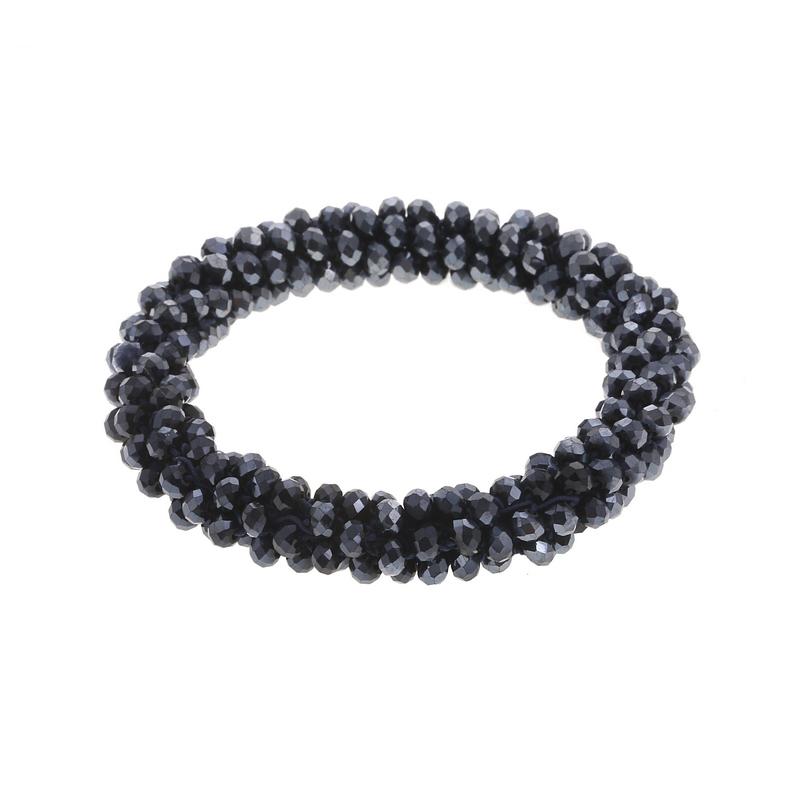 Boho Elastic Bracelets & Bangles For Women Vintage Stretch Bohemian Femme Crystal Glass Beads Bracelets Party Jewelry Gift