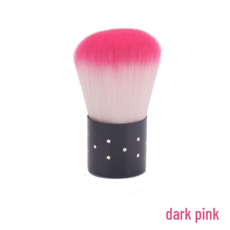 Rhinestone Nail Dust Brush with Soft Bristles - Multi-Color Options, Lightweight Beauty Tool