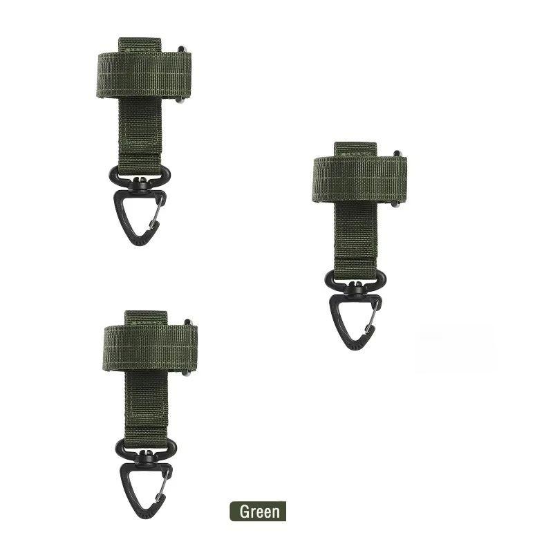 Multi-purpose Nylon Gloves Hook Work Gloves Safety Clip Outdoor Tactical Climbing Rope Camping Hanging Buck Outdoor Camping