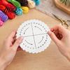 10 Colors Waxed Thread Wax String Kit for Necklace Making & Rope Multi Color Braiding Tool Cord DIY Handmade Bracelet Jewelry Making Craft Supplies