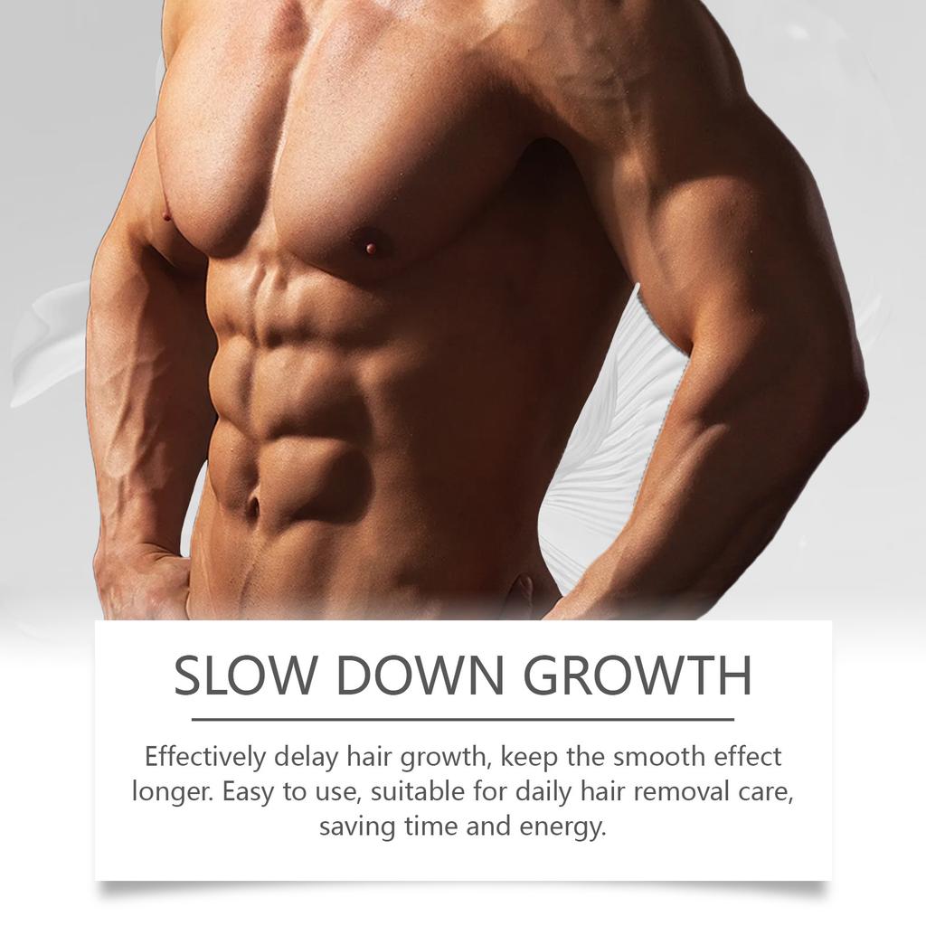 Haarentfernung und Beruhigungscreme, Achseln, Handhaare, Beinhaare, Intimbereich, Ganzkörper-Haarentfernungscreme, Hinterlässt keine schwarzen Flecken.