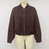Women's New American Street Style Solid Color Short Profile Bomber Jacket